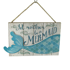 Mermaid Tail Plaque