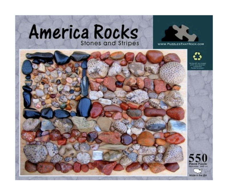 America Rocks Stones Jigsaw Puzzle 550 Piece
