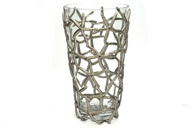Starfish Tapered Vase with Glass