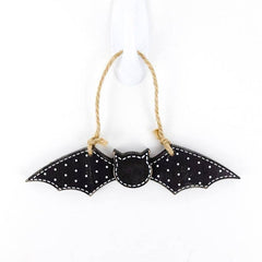 Adams & Co Wooden Bat Ornament