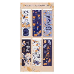 Let It Bee Magnetic Bookmark Set