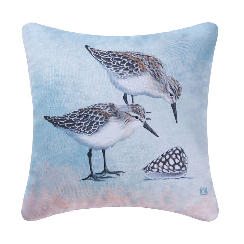 Sand Pipers Pillow