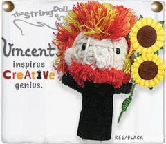 Vincent- Inspirational String Artist Doll Keychain