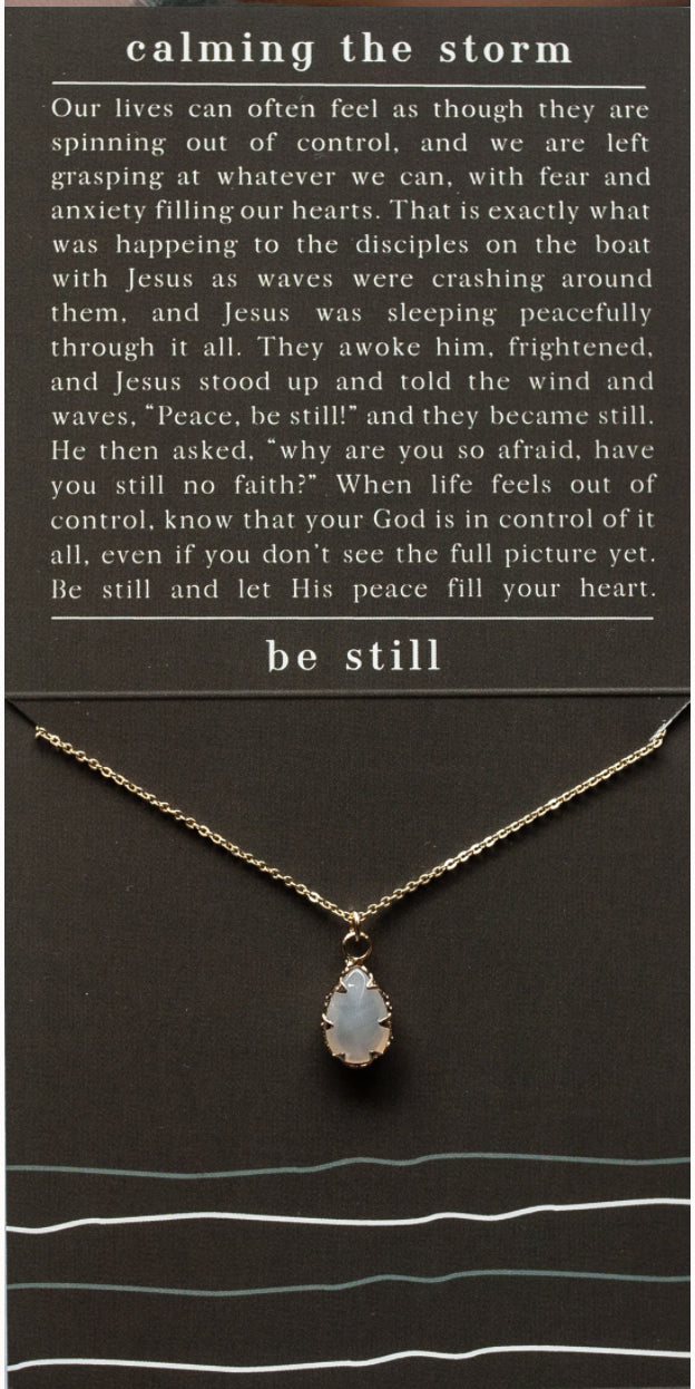 Calming the Storm | Peace Be Still | Necklace