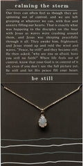 Calming the Storm | Peace Be Still | Necklace