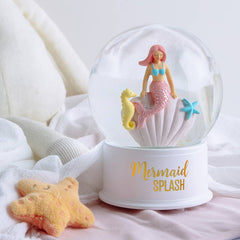 Mermaid Splash Snowglobe - 120mm