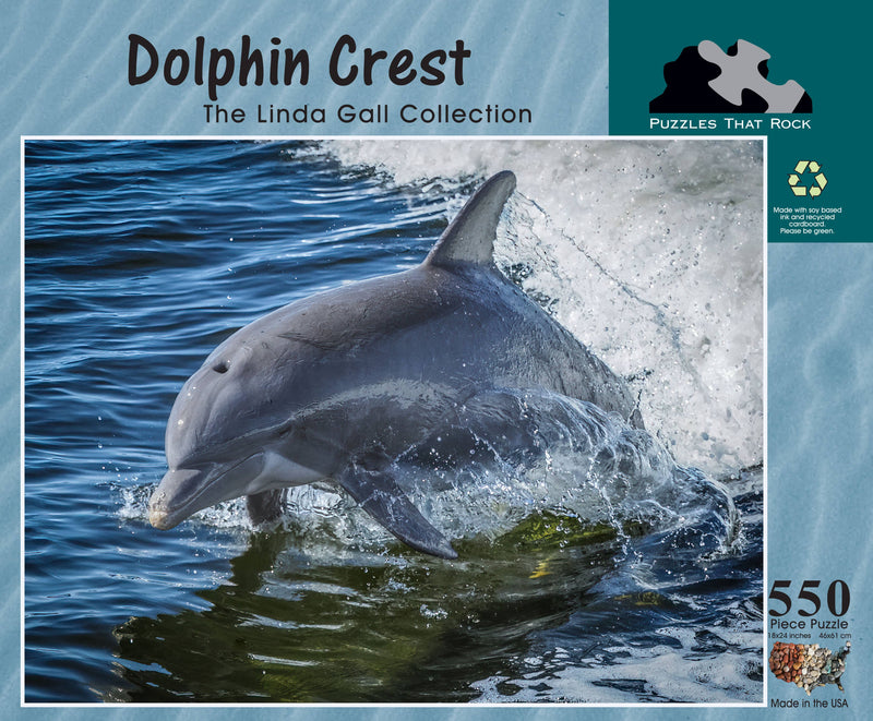 Dolphin Crest Jigsaw Puzzle 550 Pieces