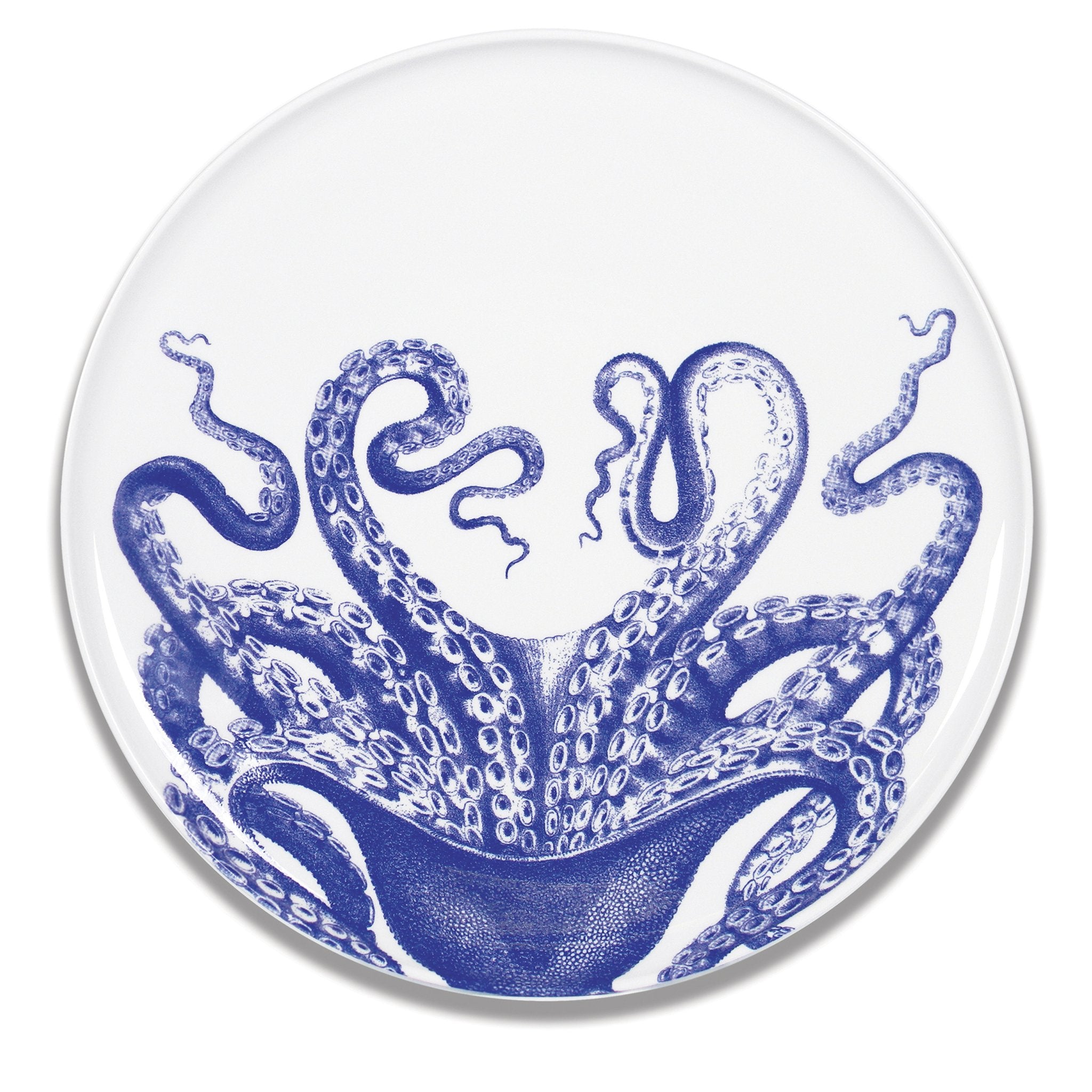 Blue Octopus Dinner & Serveware Plates Bowls Mugs Platters Serving Sea Lucy Espresso Cup & Saucer