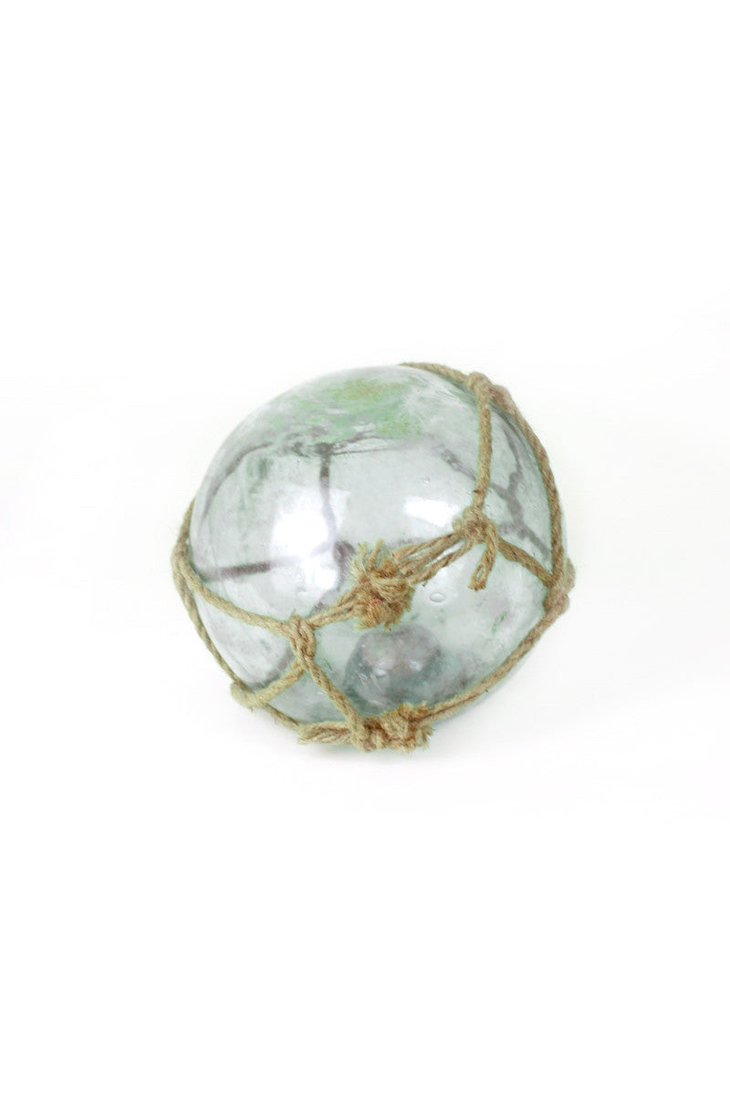 Antique Glass Float with Rope