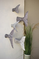 Fish Tail Wall Sculptures