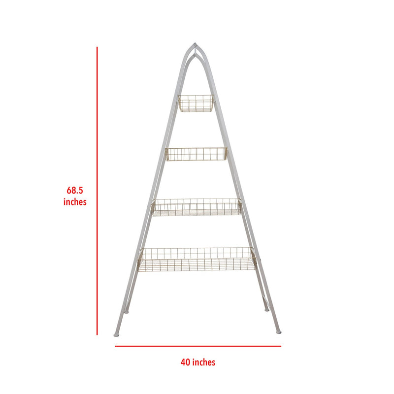 A-Frame Basket Shelf