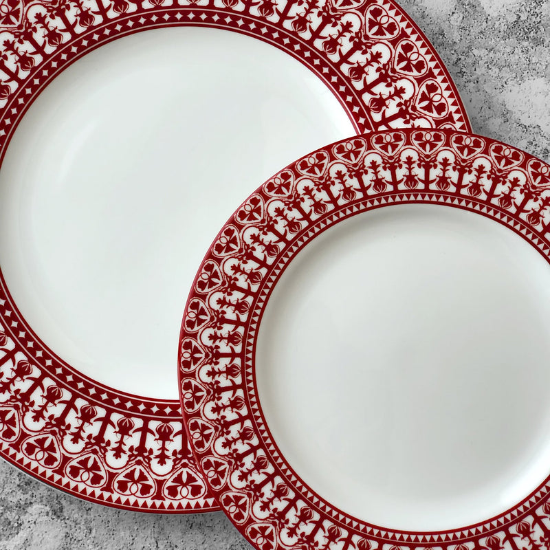 Crimson Casablanca Dinnerware & Serving Pieces