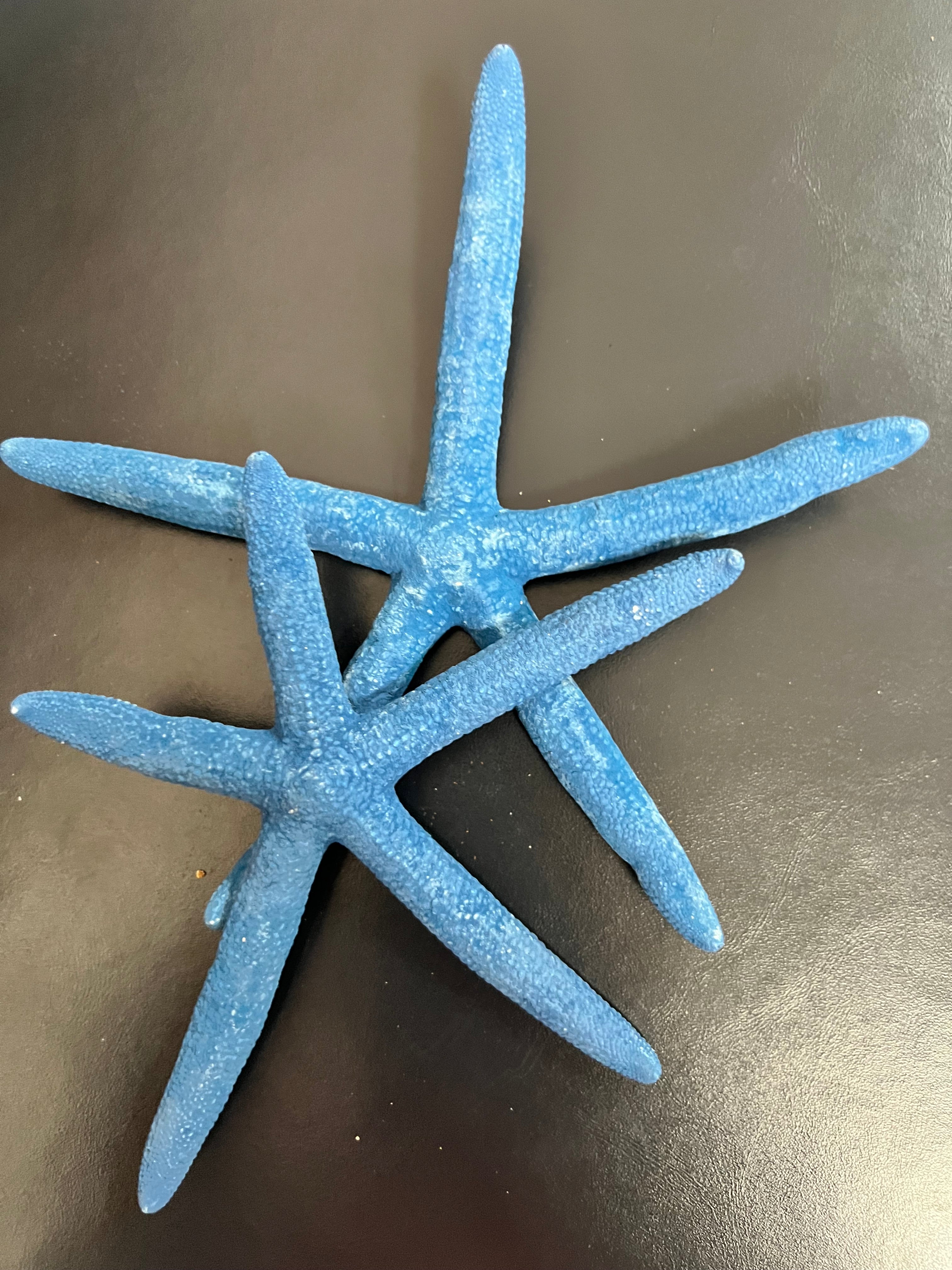 Coastal Home LED Starfish Figurine Blue