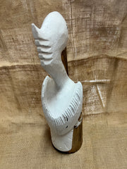 White Pelican Statue