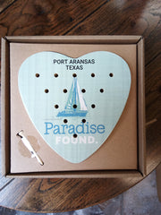 Port Aransas Heart Shaped Peg Game