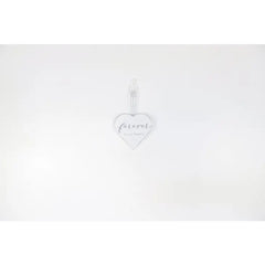 Heart-shaped memorial Christmas ornament hanging – Forever in Our Hearts design
