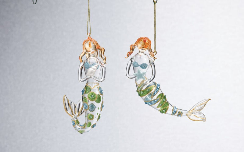 Mermaid Ornaments - 2 Styles