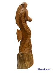 Large Seahorse Statue