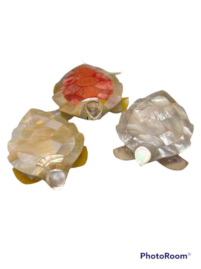 Mother Of Pearl Inlay Turtle- 3 Styles