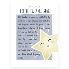 Baby Cup, Plate, Bowl, Bib & Teether Set - Twinkle Twinkle Little Star