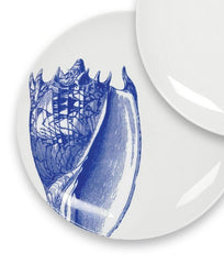Blue Shells Dinnerware & Serving Pieces