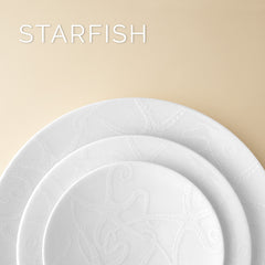 Retired Pattern: Starfish on White Dinnerware & Serving Pieces