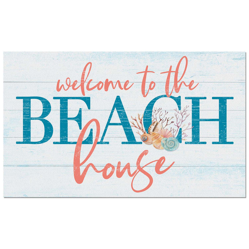 Beach House Welcome Indoor/Outdoor Entryway Mat