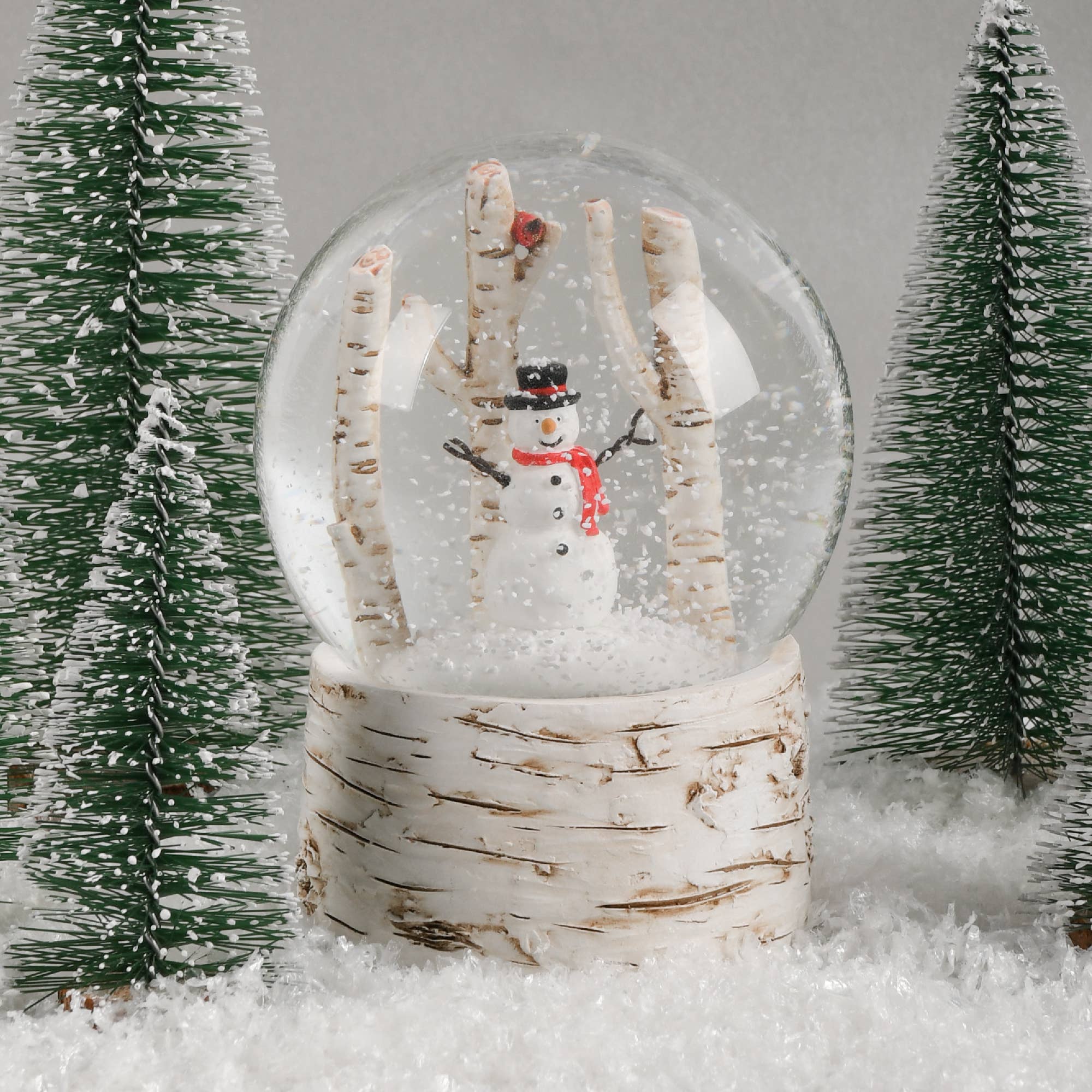 Golden Christmas Tree Snow Globe, Handbags & Accessories