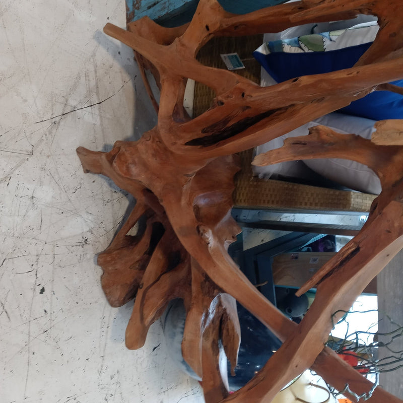 Abstract Teak Wood Sculpture - Sculptures & StatuesShop Top