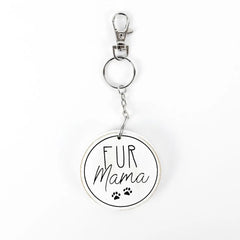 Adams & Co Reversible Fur Mama Key Chain - KeychainAdams & Co.