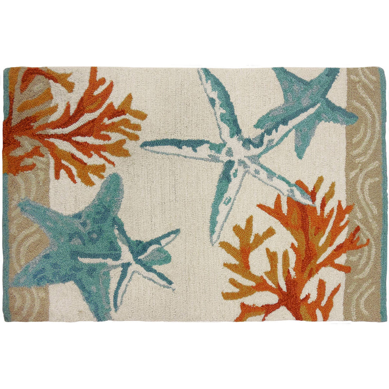 Coastal Reef  HomeFires Accent Rug 22" x 34"