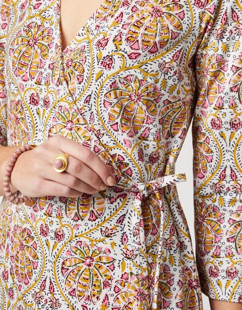 Alisa Wrap Dress - Pepper Hall Batik - ApparelSPARTINA 449