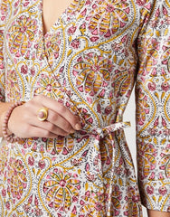 Alisa Wrap Dress - Pepper Hall Batik - ApparelSPARTINA 449