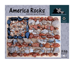 America Rocks Stones Jigsaw Puzzle 550 Piece - PuzzlesPuzzles That Rock