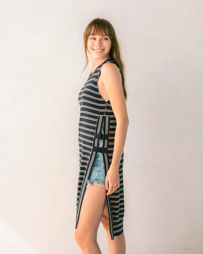 Anywear Open Side Tunic - Available in Two Colors - ApparelMer - Sea