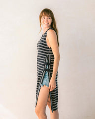 Anywear Open Side Tunic - Available in Two Colors - ApparelMer - Sea