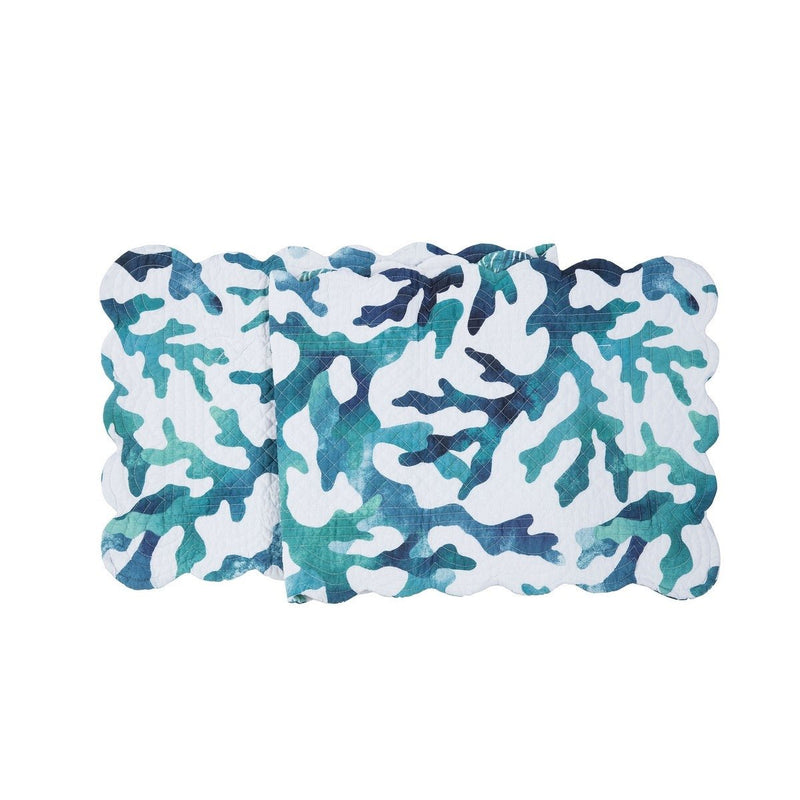 Aqua Reef Table Runner, Place Mat & Napkins - Home DecorC&F Home