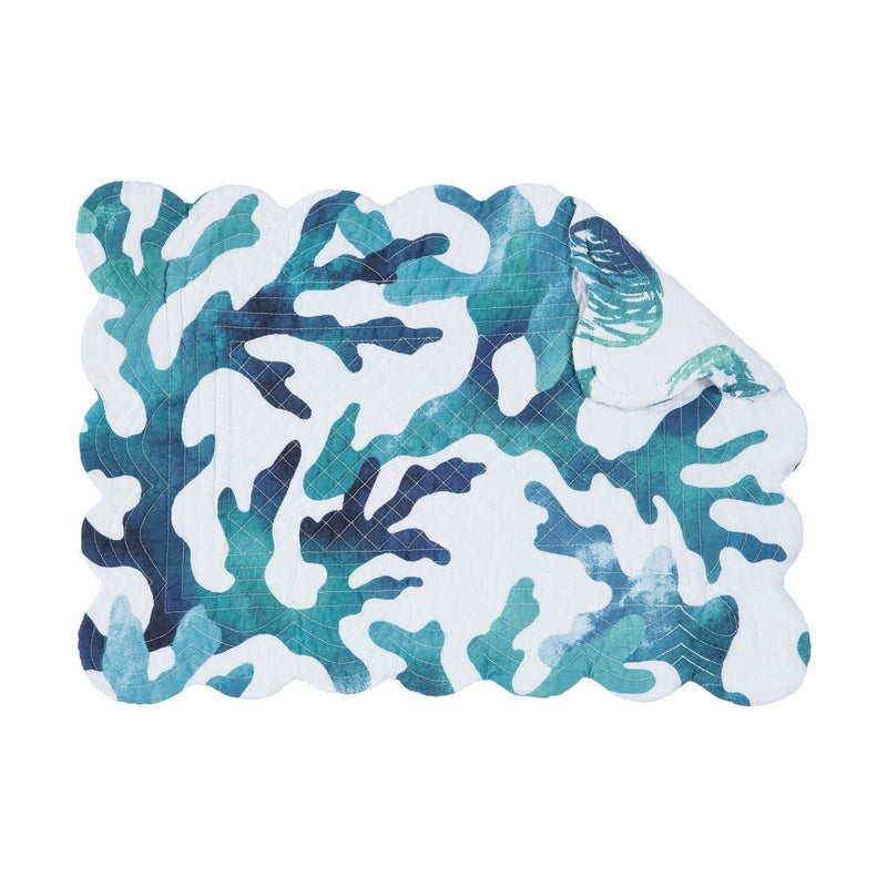 Aqua Reef Table Runner, Place Mat & Napkins - Home DecorC&F Home