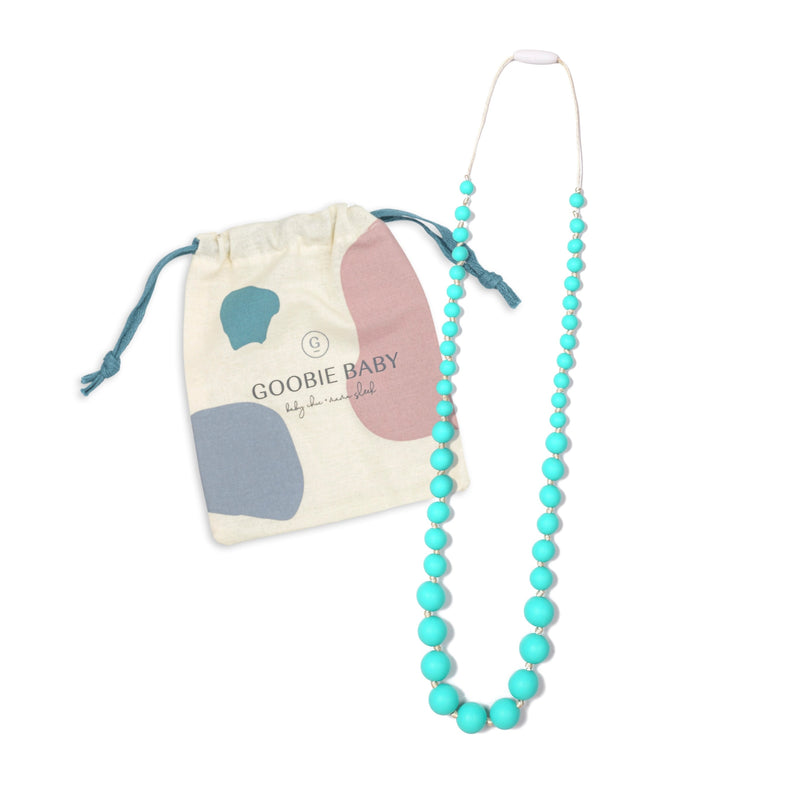 Audrey Teething Necklace - Available in 4 colors! - Baby & ToddlerGoobie Baby