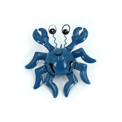 Crab Jingle Bell Ornament - Available in Red or Blue