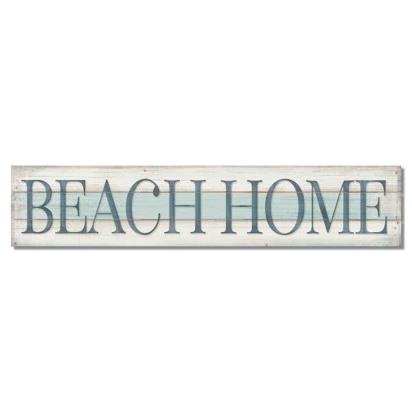 Pine Pallet Sign 36" x 7.5" - Beach Home