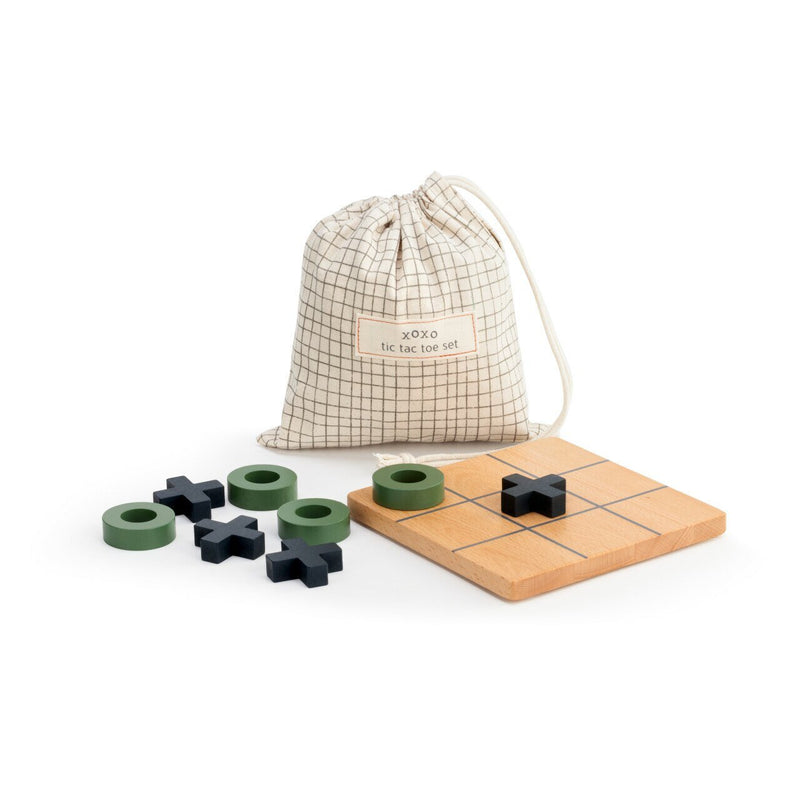 Bagged Game Sets - Roll'em Dice, Tic - Tac - Toe, & Dots to Dots Domino Set - funDemdaco