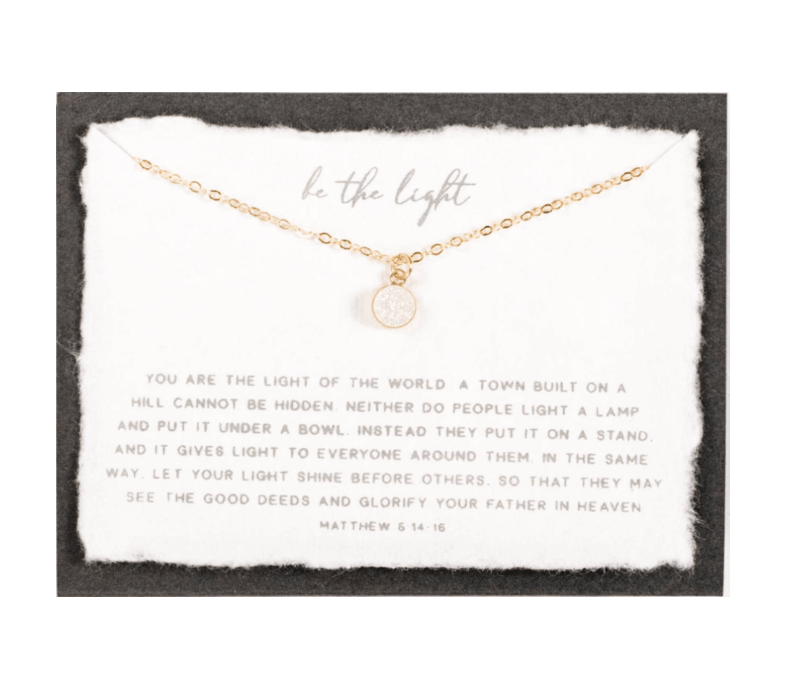 Be the Light | Christian Necklace | Matthew 5:14 - NecklacesDear Heart