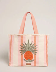 Beach Tote - Alljoy Landing Pineapple - Purses & BagsSPARTINA 449