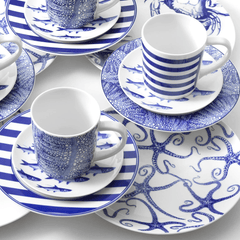 Beach Towel Stripe Dinnerware & Serving Pieces - DishesCaskata