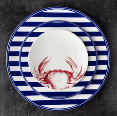 Beach Towel Stripe Dinnerware & Serving Pieces - DishesCaskata