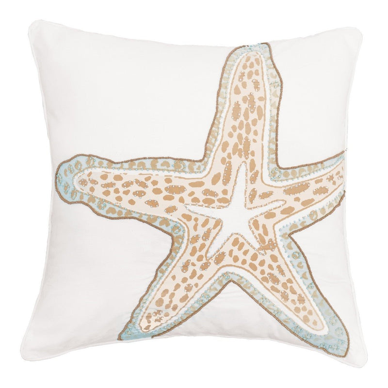 Beaded Amber Sands Coastal Design Pillows - Soft GoodsC&F Home