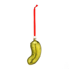 Blown Glass Pickle Ornament - OrnamentsDemdaco