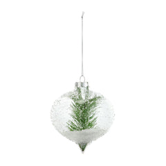 Blown Glass Winter Wonderland Ornament - OrnamentsDemdaco