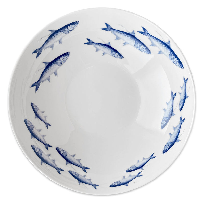 Blue School of Fish Dinnerware & Serving Pieces - DishesCaskata